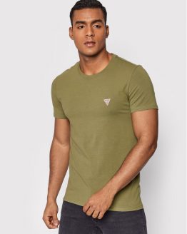 guess-t-shirt-cn-ss-core-m1ri36-i3z11-verde-slim-fit