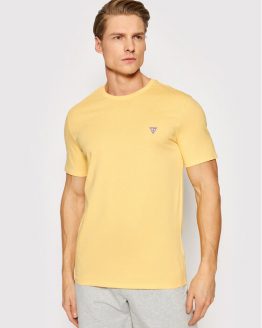guess-t-shirt-m1ri36-i3z11-giallo-slim-fit