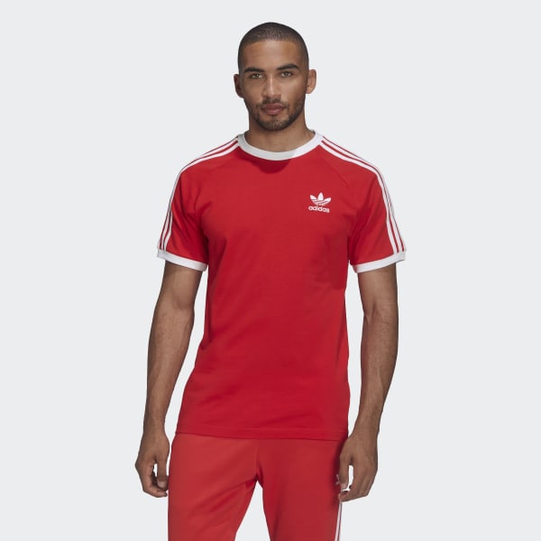 Magliette adidas rosso outlet