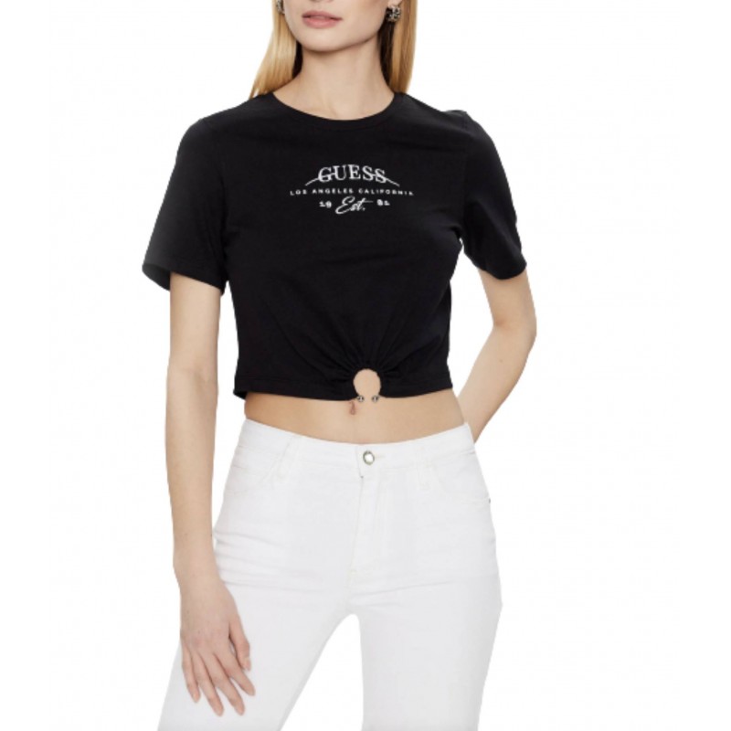 Maglietta nera guess deals