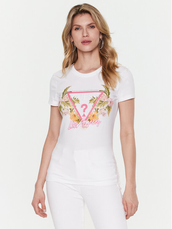 guess-t-shirt-triangle-flowers-w3gi41-j1314-bianco-slim-fit