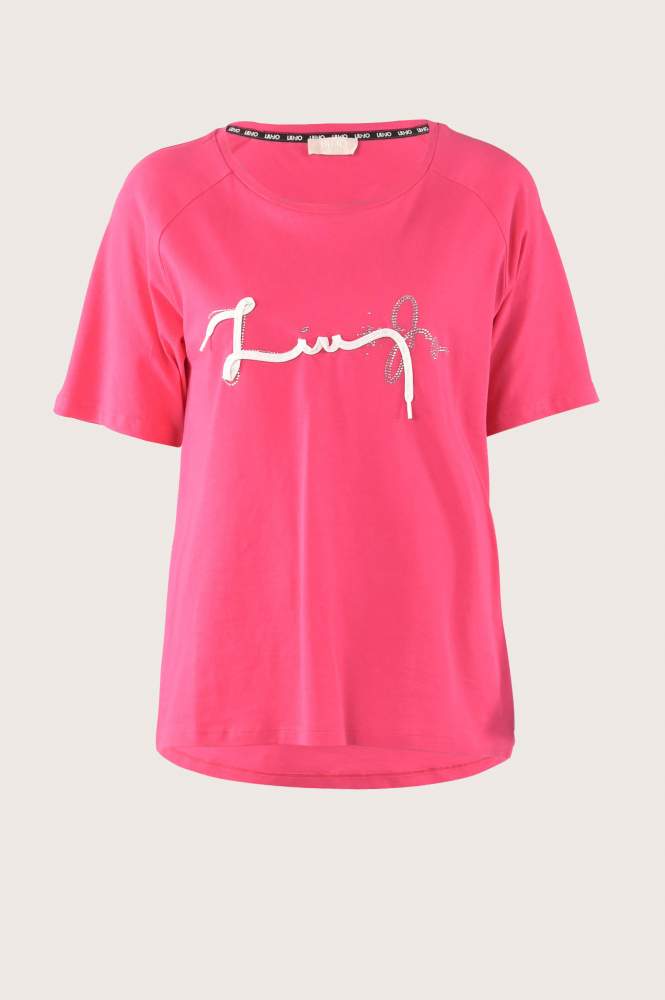 liu-jo-ta3091-j5923-t-shirt-roze (4)