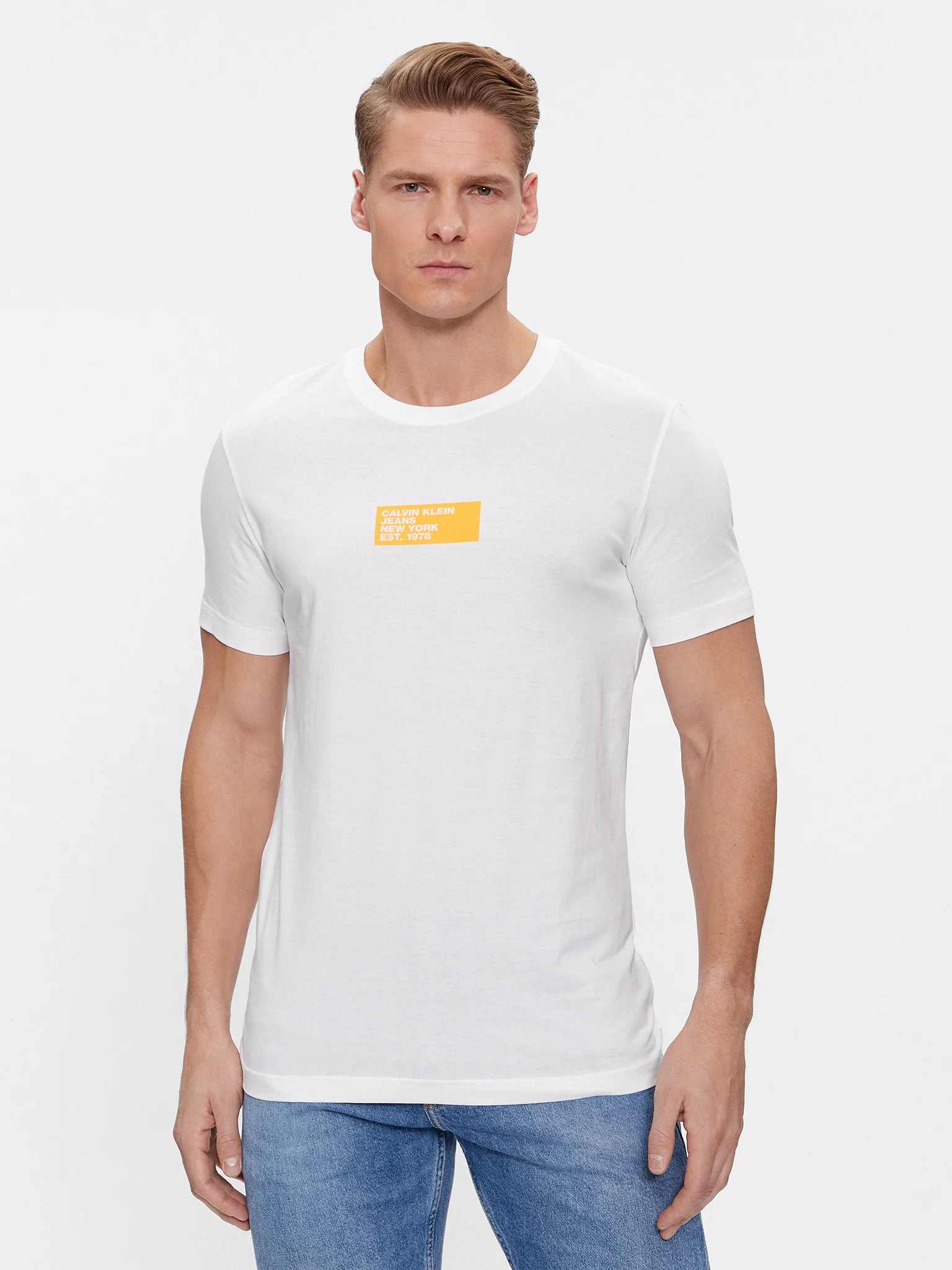 calvin-klein-jeans-t-shirt-small-center-box-j30j324027-bianco-regular-fit-0000302811878