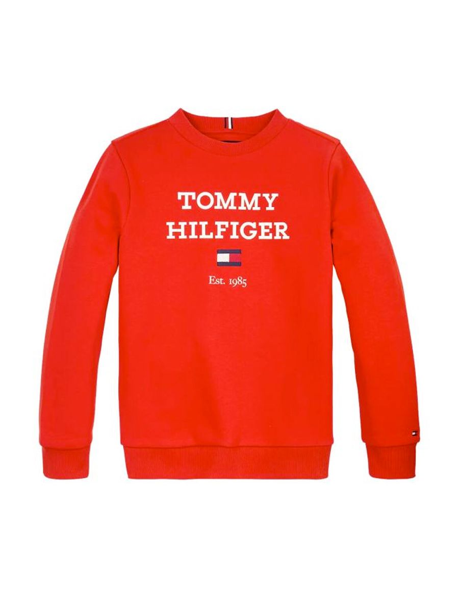 tommy-hilfiger-oversized-logo-sweatshirt-red-2