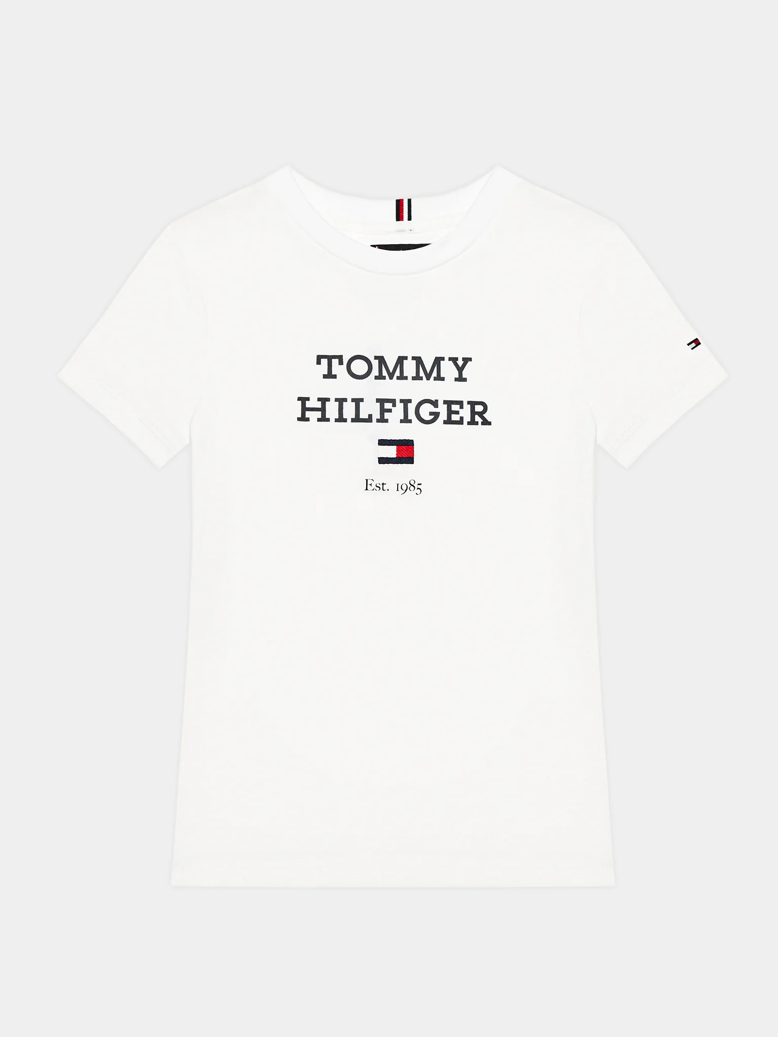 tommy-hilfiger-t-shirt-logo-kb0kb08671-d-bianco-regular-fit-0000303098445